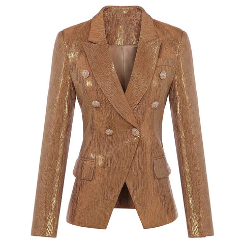 All That Glitters is Gold Blazer | On Point by T Fashion
