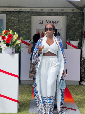 OPT| Patterned Harmony Kimono Set OPT