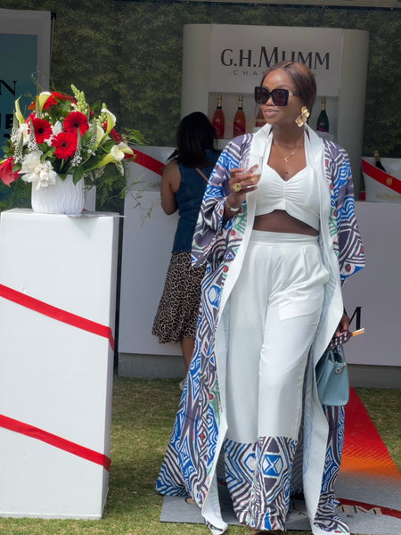 OPT| Patterned Harmony Kimono Set OPT