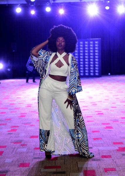 OPT| Patterned Harmony Kimono Set OPT